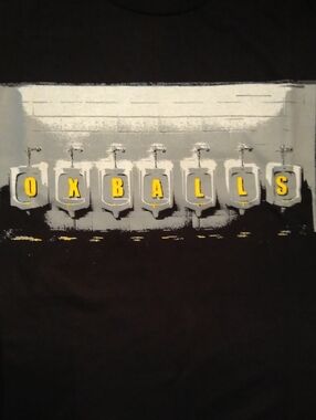Oxballs Urinals T-Shirt 💛